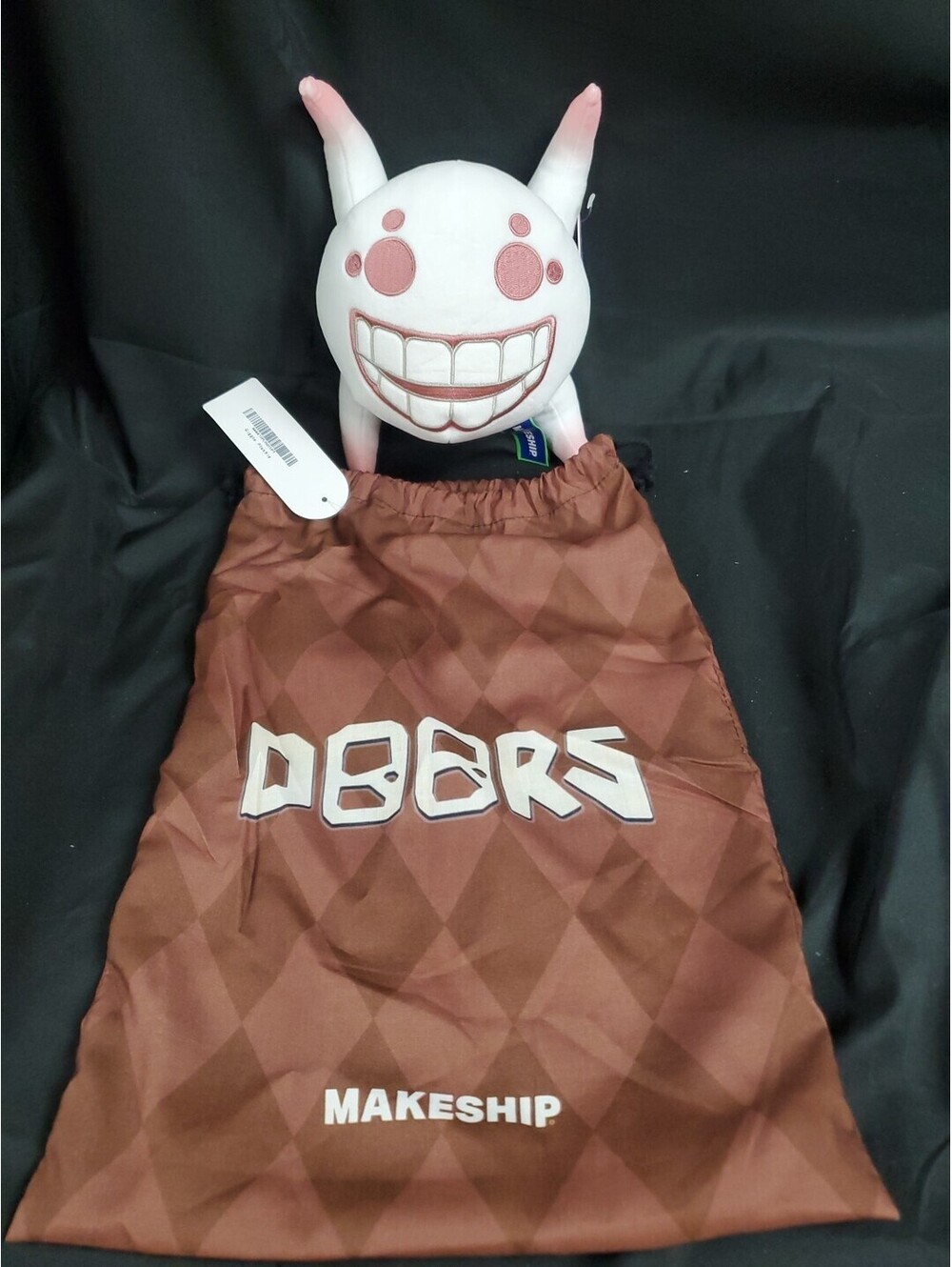 Authentic Makeship Giggle Plushie By Doors LSPLASH Roblox Video Game Plush 8"